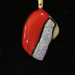 Dichroic Pendant Necklace